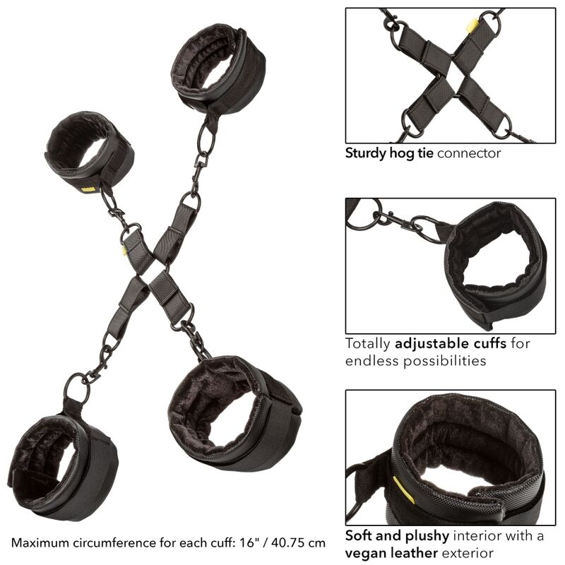 Calexotics-Boundless Hog Tie Reglabil pentru Bondage 4 img 110282 de553500f9f55ca563e5d2631406329d 1