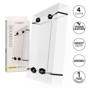 Calexotics-Sistem de Legare Boundless Red pentru Pat 9 Calexotics-Sistem de Legare Boundless Red pentru Pat - imagine 3