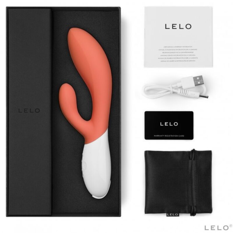 Lelo-Ina 3 Luxury Coral Rabbit Vibrator-Silicon, 10 Trepte 2 img 110548 46d00b6a1b69e723f4bbbbb7717caf68 1