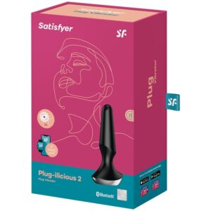 Satisfyer Connect-Plug Ilicious 2 Plug Vibrator Black-Silicon 10 Satisfyer Connect-Plug Ilicious 2 Plug Vibrator Black-Silicon - imagine 5