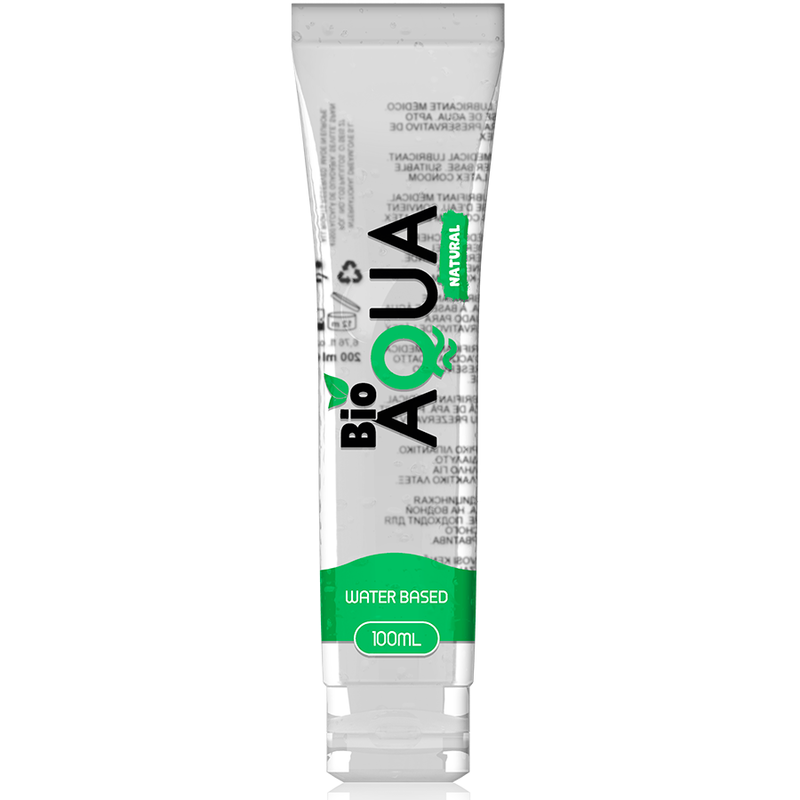 Bioaqua-Lubrifiant pe Bază de Apă Ingrediente Naturale 100 ml 1 Bioaqua-Lubrifiant pe Bază de Apă Ingrediente Naturale 100 ml · Lubrifiant