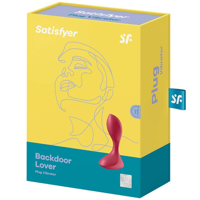 Satisfyer Plugs-Backdoor Lover Plug Vibrator Anal Roșu-12 Trepte 2 Satisfyer Plugs-Backdoor Lover Plug Vibrator Anal Roșu-12 Trepte · Accesorii BDSM (imaginea 2)