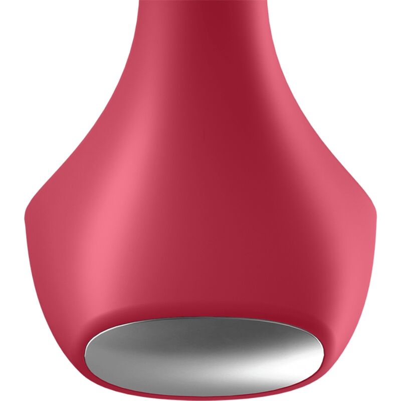 Satisfyer Plugs-Backdoor Lover Plug Vibrator Anal Roșu-12 Trepte 4 Satisfyer Plugs-Backdoor Lover Plug Vibrator Anal Roșu-12 Trepte · Accesorii BDSM (imaginea 4)