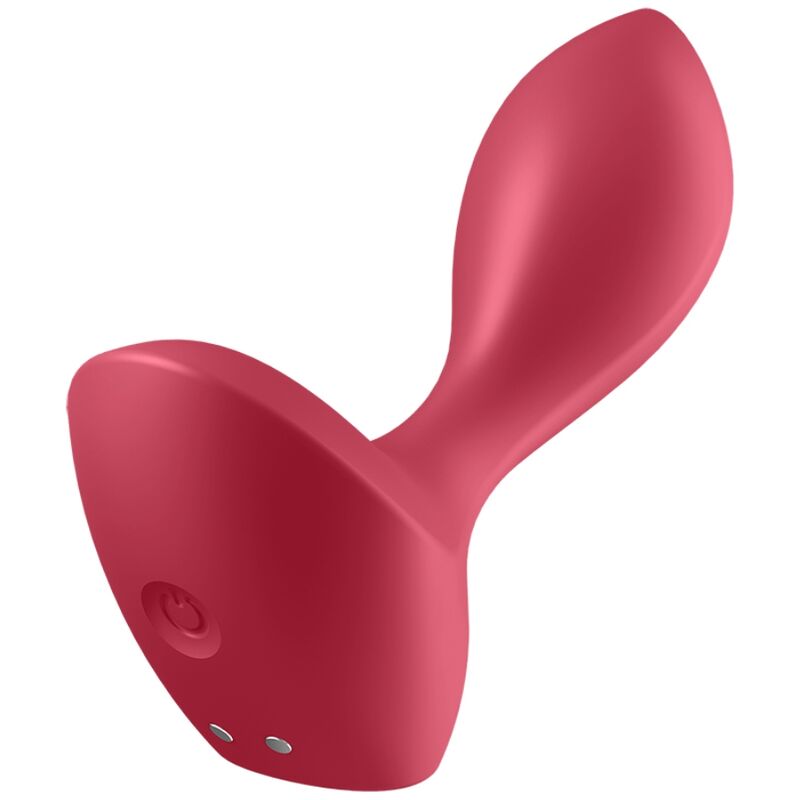 Satisfyer Plugs-Backdoor Lover Plug Vibrator Anal Roșu-12 Trepte 1 Satisfyer Plugs-Backdoor Lover Plug Vibrator Anal Roșu-12 Trepte · Accesorii BDSM
