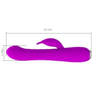 High Tech-Molly Vibrator Rotativ Reîncărcabil-Silicon, 12 Trepte 11 High Tech-Molly Vibrator Rotativ Reîncărcabil-Silicon, 12 Trepte - imagine 3