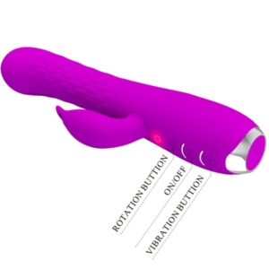 High Tech-Molly Vibrator Rotativ Reîncărcabil-Silicon, 12 Trepte 13 High Tech-Molly Vibrator Rotativ Reîncărcabil-Silicon, 12 Trepte - imagine 5