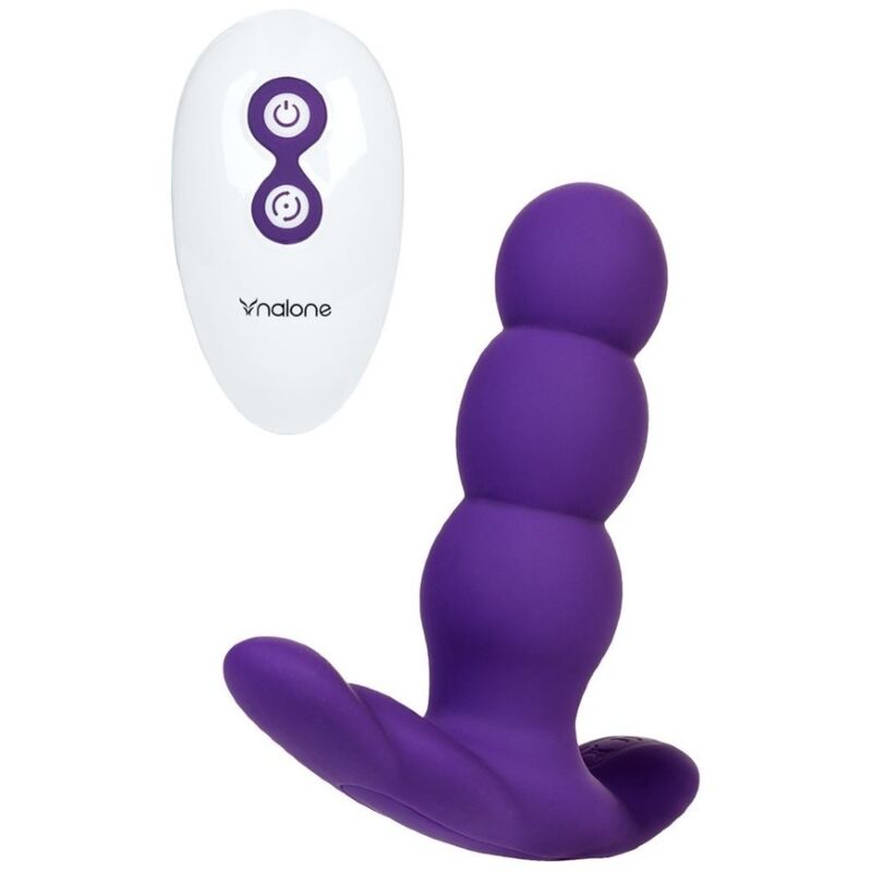 Nalone-Pearl Vibrator Anal cu Telecomandă Lila-Silicon, 7 Trepte 1 img 112485 ae048dc6f10224fea47a79a4f1f25d9e 1