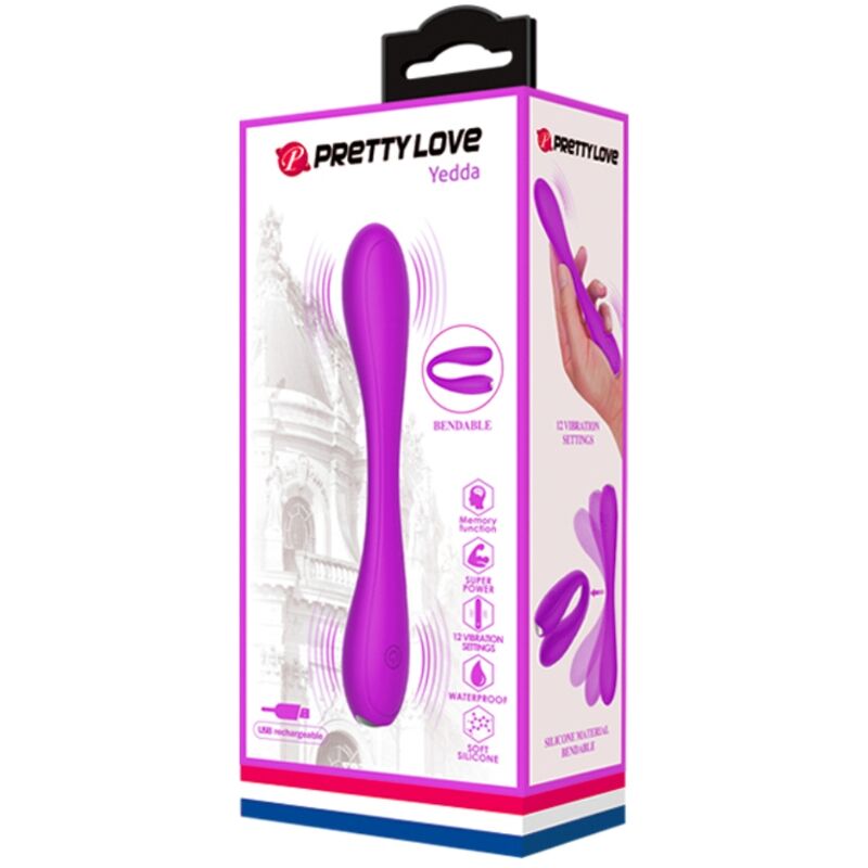 High Tech-Yedda Vibrator Flexibil-Silicon, 12 Trepte, Reincarcabil 8 img 112493 0ffdf4c00cbf63d85719ee6ae86ea6f4 1