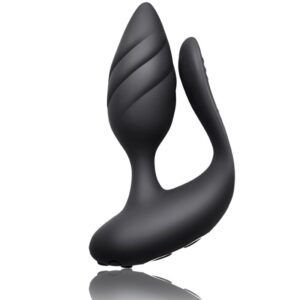 Rocks-off-Cocktail Plug cu Telecomandă - Negru-Silicon, 10 Trepte 13 Rocks-off-Cocktail Plug cu Telecomandă - Negru-Silicon, 10 Trepte - imagine 5