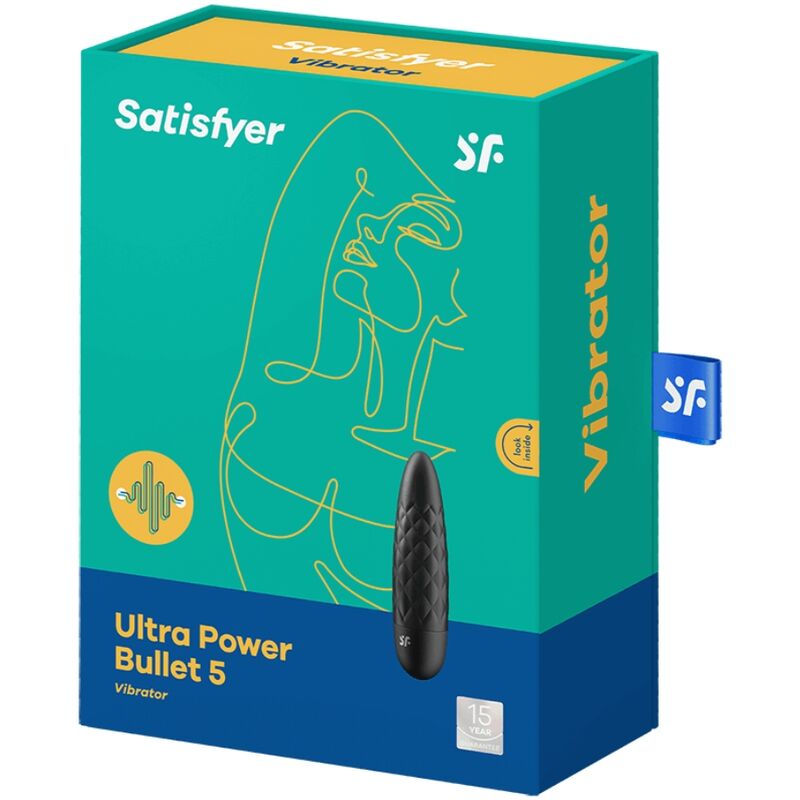 SATISFYER - Ultra Power Bullet 5 Mini Vibrator Negru 3 img 112611 fcf7d7314ab2c4ad0b29060583412548 1