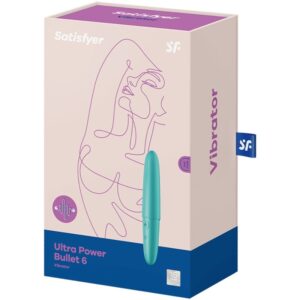 Satisfyer Vibrator-Ultra Power Bullet 6 Turquoise-Silicon, 12 7 Satisfyer Vibrator-Ultra Power Bullet 6 Turquoise-Silicon, 12 - imagine 3