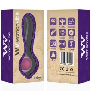 Womanvibe-Keisy i Geisha Bilă din Silicon - Roz 5 Womanvibe-Keisy i Geisha Bilă din Silicon - Roz - imagine 2