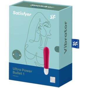 SATISFYER - Ultra Power Bullet 1 Roșu 8 SATISFYER - Ultra Power Bullet 1 Roșu - imagine 4