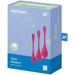 Satisfyer Balls-Yoni Power 1 Set Antrenament Yoni, Roșu-Silicon 8 Satisfyer Balls-Yoni Power 1 Set Antrenament Yoni, Roșu-Silicon - imagine 4