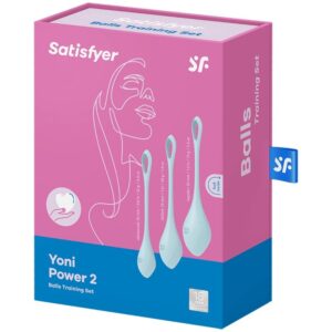 Satisfyer Balls-Yoni Power 2 Set Antrenament, Albastru-Silicon 6 Satisfyer Balls-Yoni Power 2 Set Antrenament, Albastru-Silicon - imagine 3