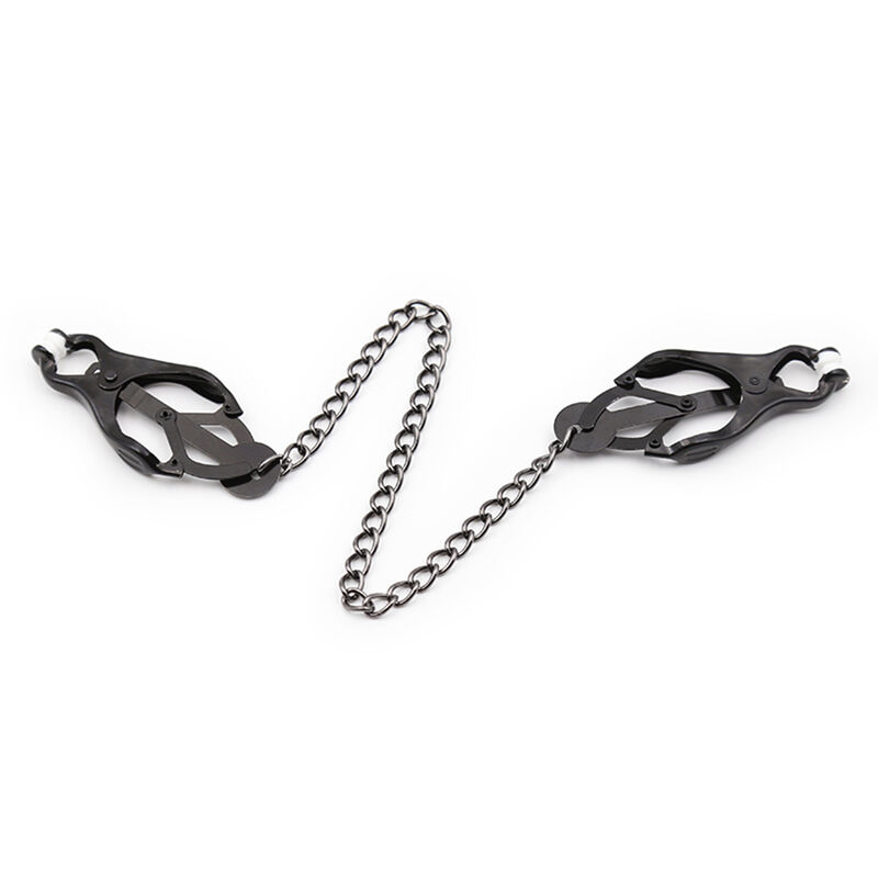 Ohmama Fetish-Cleme pentru Sfârcuri Japoneze cu Lanț Negru-Metal 5 img 113746 7700c39c679b758b711be36e18bef2c1 1