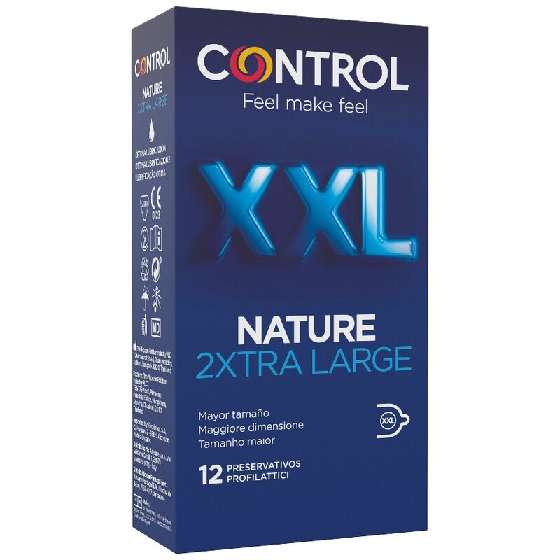 Control Condoms-Nature 2Xtra Large Xxl Prezervative - 12 Bucăți 1 img 114055 ebbb4e86aadd97858a913bce513bdb55 1