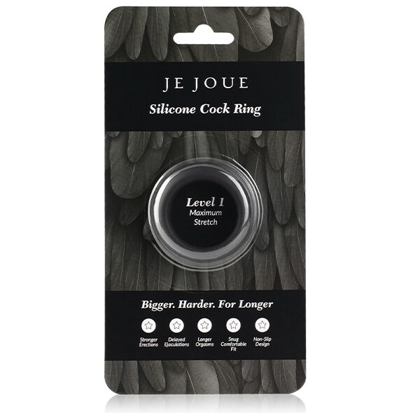 Je Joue-Maximum Stretch Inel pentru Penis din Silicon - Negru 6 Je Joue-Maximum Stretch Inel pentru Penis din Silicon - Negru · Inele & Mansoane Penis (imaginea 6)