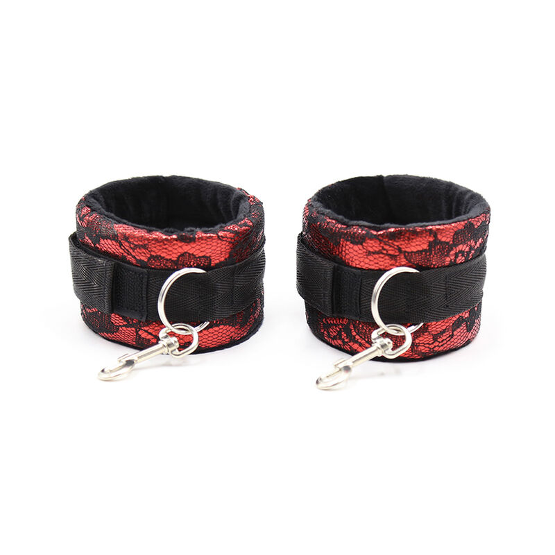 Ohmama Fetish-Cătușe din Catifea cu Bandă din Nylon-PVC 2 img 114534 e72b9e45ef1f6984e980655728d12fa4 1