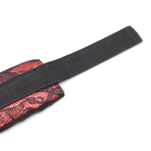 Ohmama Fetish-Cătușe din Catifea cu Bandă din Nylon-PVC 16 Ohmama Fetish-Cătușe din Catifea cu Bandă din Nylon-PVC - imagine 6