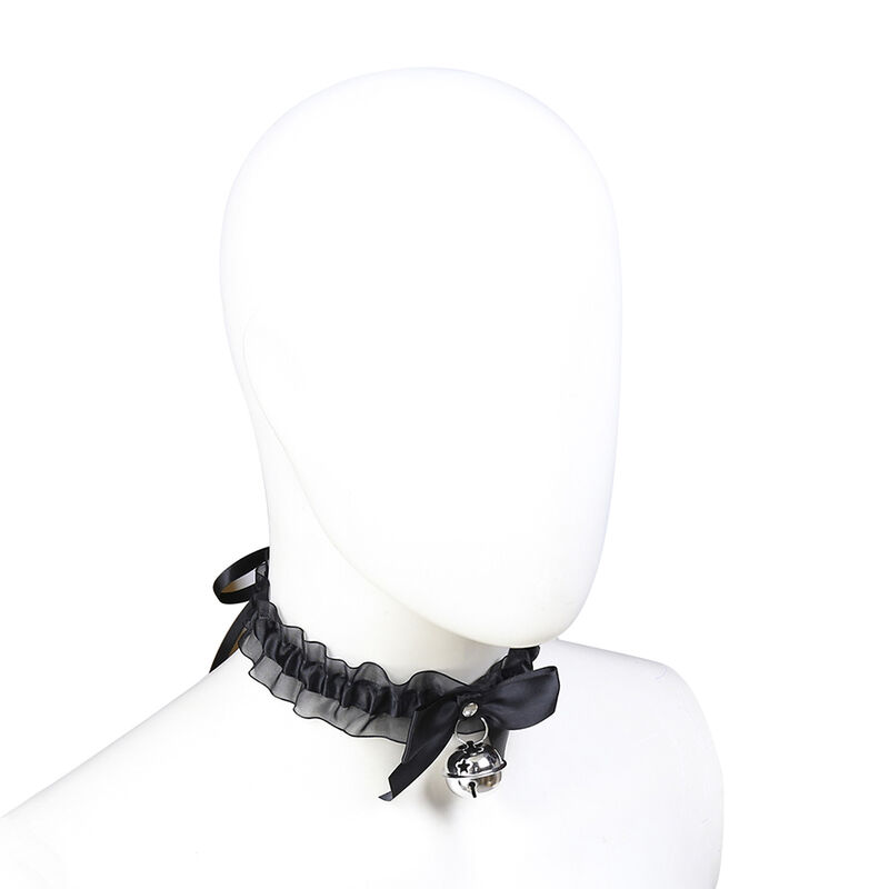 Ohmama Fetish-Colier Fetish din Dantelă cu Clopoțel 1 img 114707 10494c06fac06255d6b68694f8f75636 1