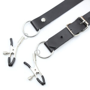 Ohmama Fetish-Cleme pentru Clitoris cu Bretele pentru Picioare 10 Ohmama Fetish-Cleme pentru Clitoris cu Bretele pentru Picioare - imagine 5