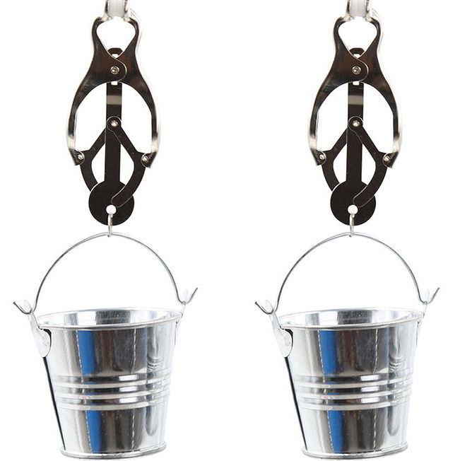 OHMAMA FETISH NIPPLE CLAMPS WITH BUCKETS img 114888 8ad5405b625c6ea5beede30ddc8cbf95 1