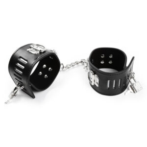 Ohmama Fetish-Fetish Cătușe pentru Glezne Stil Hasp-Metal 10 Ohmama Fetish-Fetish Cătușe pentru Glezne Stil Hasp-Metal - imagine 5