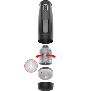 Jamyjob-Tornado 360 Rotate Tech Stroker-Reincarcabil, USB - imagine 7