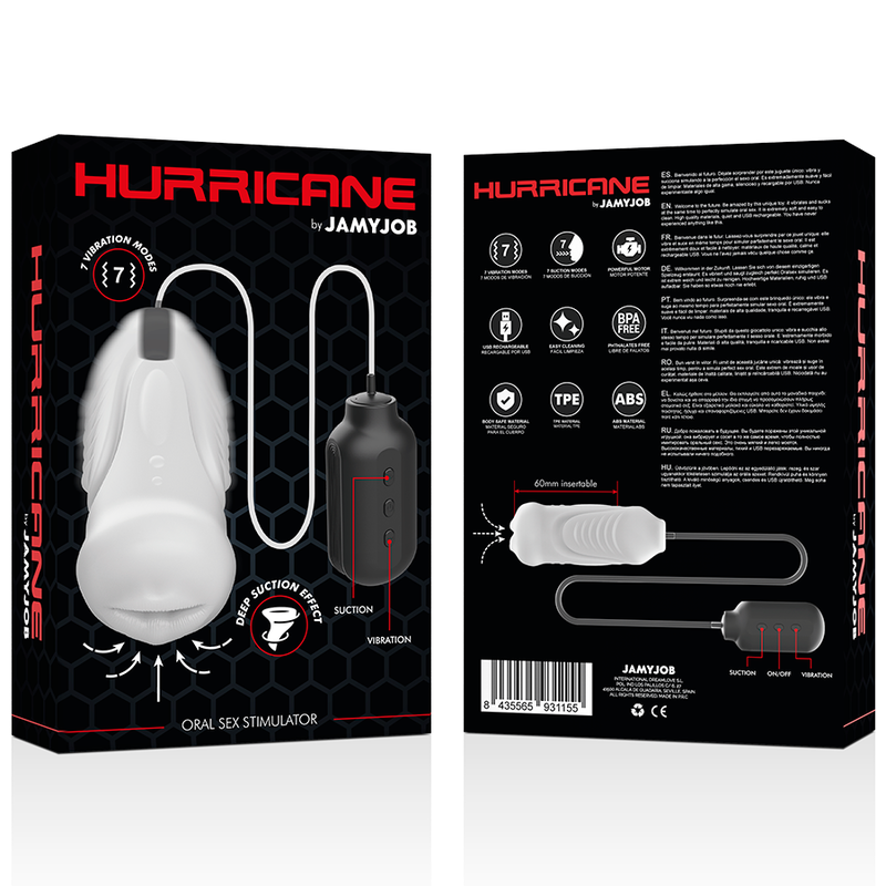 Jamyjob-Hurricane Stimulator Oral cu Sucțiune-TPE, 7 Trepte 5 img 115447 aff695b8e2335156ca645e799ba0ed71 1