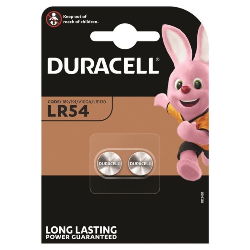 Duracell-Baterie Buton Alcalină LR54 LR1130 AG10 1,5V 2 Unit 1 img 115529 41dee0d7b598abdfc463ba03585f0b39 1