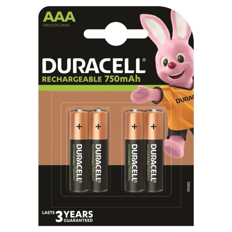 Duracell-Baterii Reîncărcabile HR03 Aaa 750mAh 4 Unități 1 img 115532 6893435cc8fd5f7be6ae94afa89307ec 1
