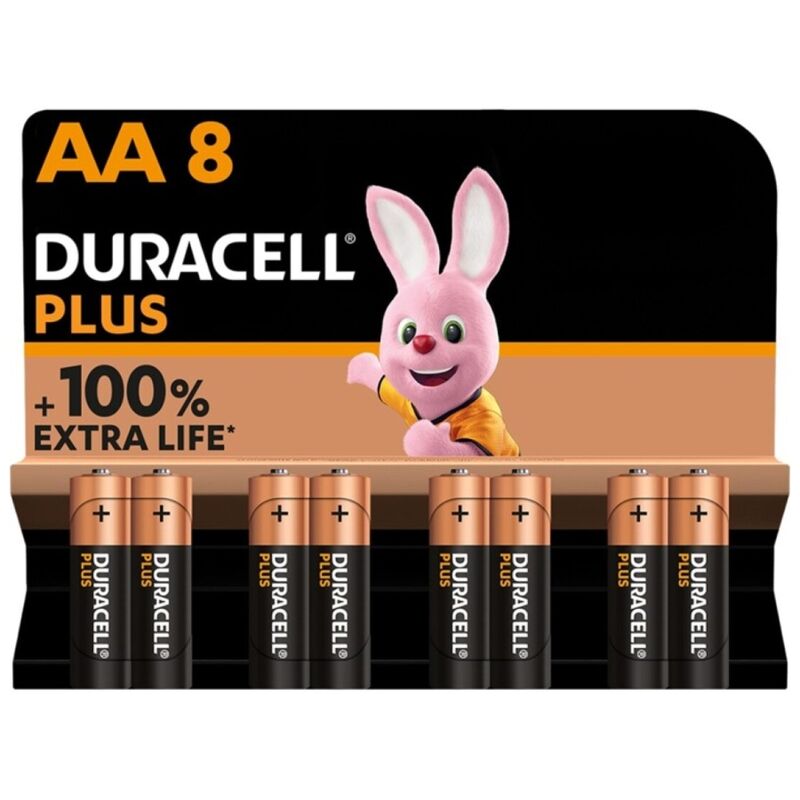Duracell-Plus Power-100 Baterii Alcaline AA LR6 8 Unități 1 img 115534 b93bf529346da9a029127a39d7f556e0 1