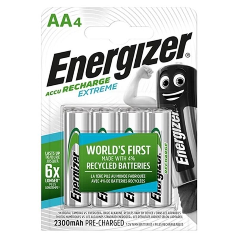 Energizer-Baterii Reîncărcabile Extreme HR6 Aa 2300mAh 4 Unit 1 img 115556 7d4b72e28aa71b1f7921f5fec250c216 1