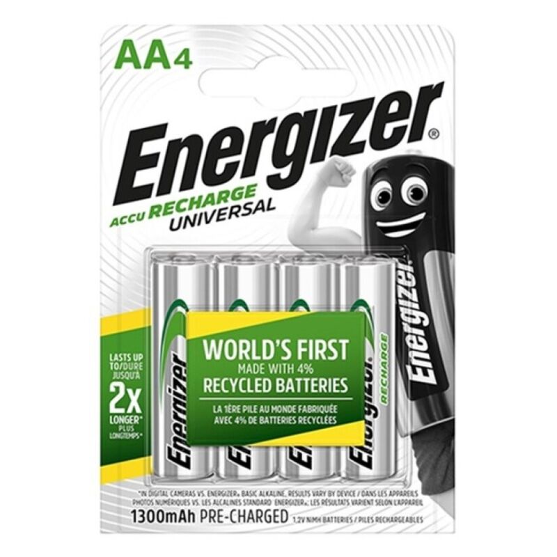Energizer-Baterii Reîncărcabile Universale HR6 Aa 1300mAh 4 Unit 1 img 115557 477f1aaf570b17b1ce7d98921febac71 1
