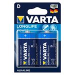 Varta-Longlife Power Baterie Alcalină D LR20, 2 Unități