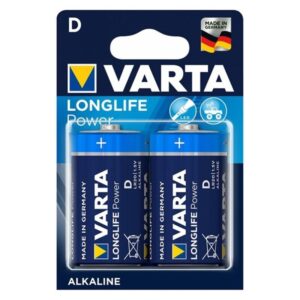 Varta-Longlife Power Baterie Alcalină D LR20, 2 Unități