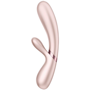 Satisfyer-Hot Lover Vibrator Încălzitor cu Aplicație, 2 Motoare - imagine 4