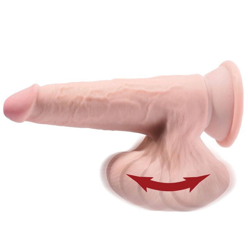 King Cock-Plus 3D Dildo Swinging Balls 20.3 cm-TPE, Thrusting 4 img 116628 546d5b39bc6ccfbefaa59f7b8d54dc59 1