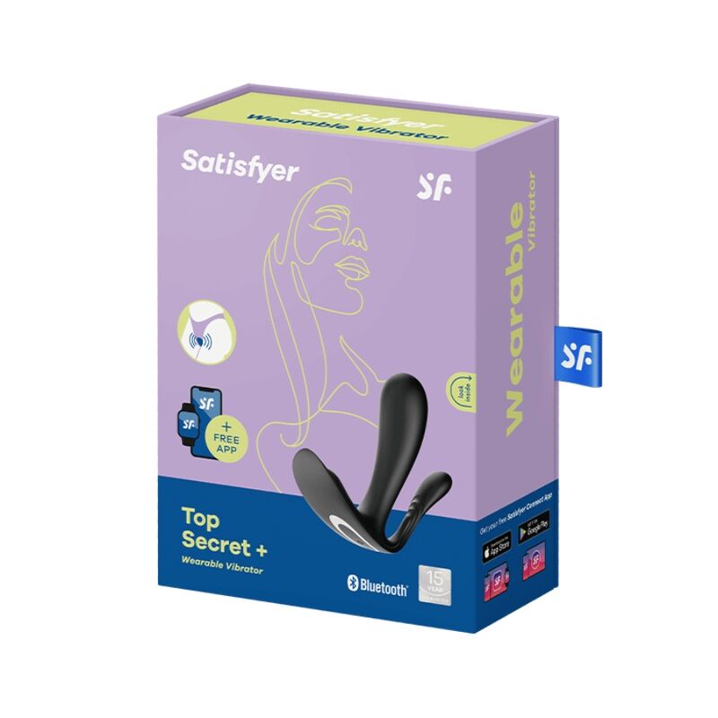 Satisfyer-Top Secret + Vibrator Black-Silicon, App, USB 2 img 116743 b4504dd44dcc1884ddc92766cec5ee59 1