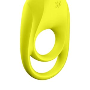 Satisfyer Ring-Spectacular Duo Ring Vibrator Galben-Silicon, 12 6 Satisfyer Ring-Spectacular Duo Ring Vibrator Galben-Silicon, 12 - imagine 3