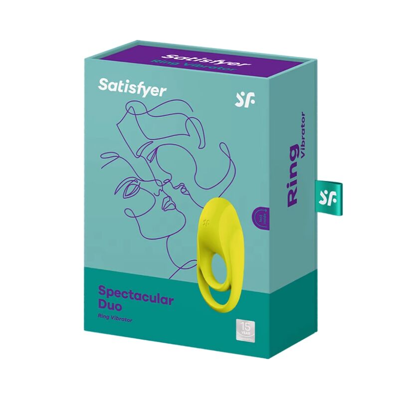 Satisfyer Ring-Spectacular Duo Ring Vibrator Galben-Silicon, 12 2 img 116802 87b5f760034783d130b1b6a47db9298a 1