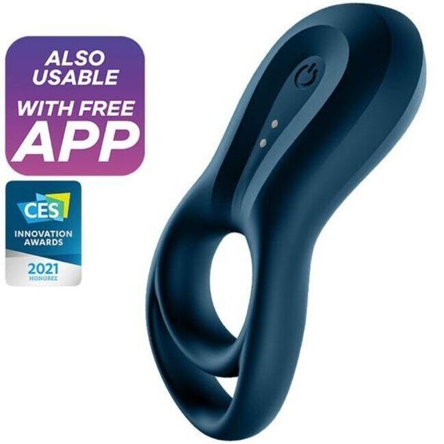 Satisfyer Connect-Epic Duo Inel Vibrator App Blue-Silicon, 12 1 img 116804 417c8f73c6cc0b727fd0b05fb385d0e1 1