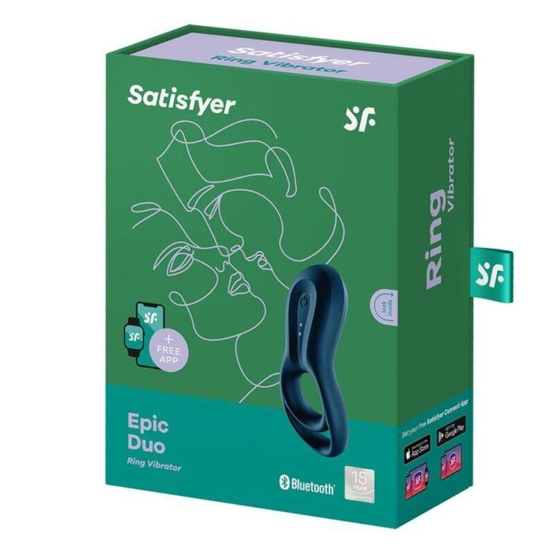 Satisfyer Connect-Epic Duo Inel Vibrator App Blue-Silicon, 12 2 img 116805 1d387522e765aa266d3d0b484c233deb 1
