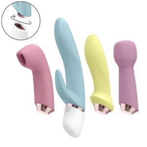 Satisfyer Vibrator-Marvelous Four Set cu Vibrator si Air - imagine 3