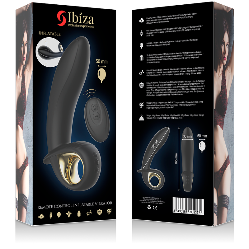 Ibiza Technology Vibrator Gonflabil Puternic Anal/Vaginal 6 img 117871 54daede59a043f5fd99135f48e1287fc 1