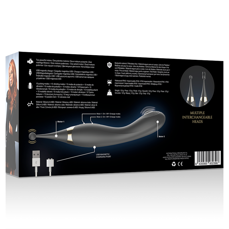 Ibiza Technology Stimulator Clitoral Interchangeabil și Vibrator 8 Ibiza Technology Stimulator Clitoral Interchangeabil și Vibrator · Vibratoare (imaginea 8)