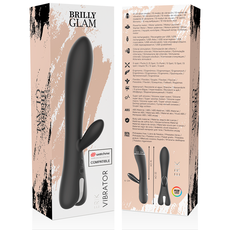 Brilly Glam-Erik Vibrator + Watchme Remote Control-Silicon, 10 5 img 119463 bcd5b35bbf281c554dcc7c423d63be71 1