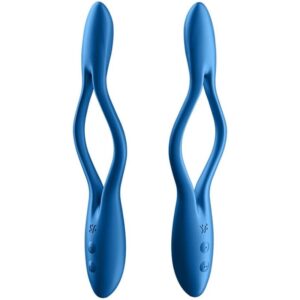 Satisfyer Vibrator-Elastic Game Multi Vibrator Blue-Silicon, 10 8 Satisfyer Vibrator-Elastic Game Multi Vibrator Blue-Silicon, 10 - imagine 3
