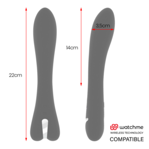 Brilly Glam-Ryan Vibrator + Watchme Telecomandă-Silicon, 10 Trepte · Vibratoare (imaginea 3)